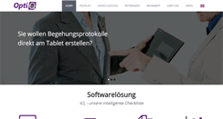Desktop Screenshot of opti-q.com
